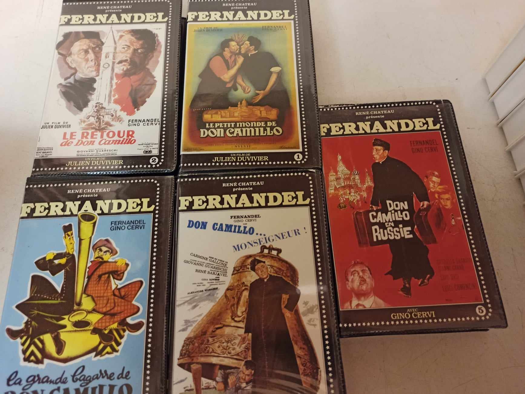 Tutti i VHS: 17 X VHS  Fernandel – Usato da La Chaux-de-Fonds venduto da Emmaus2300CDF 5