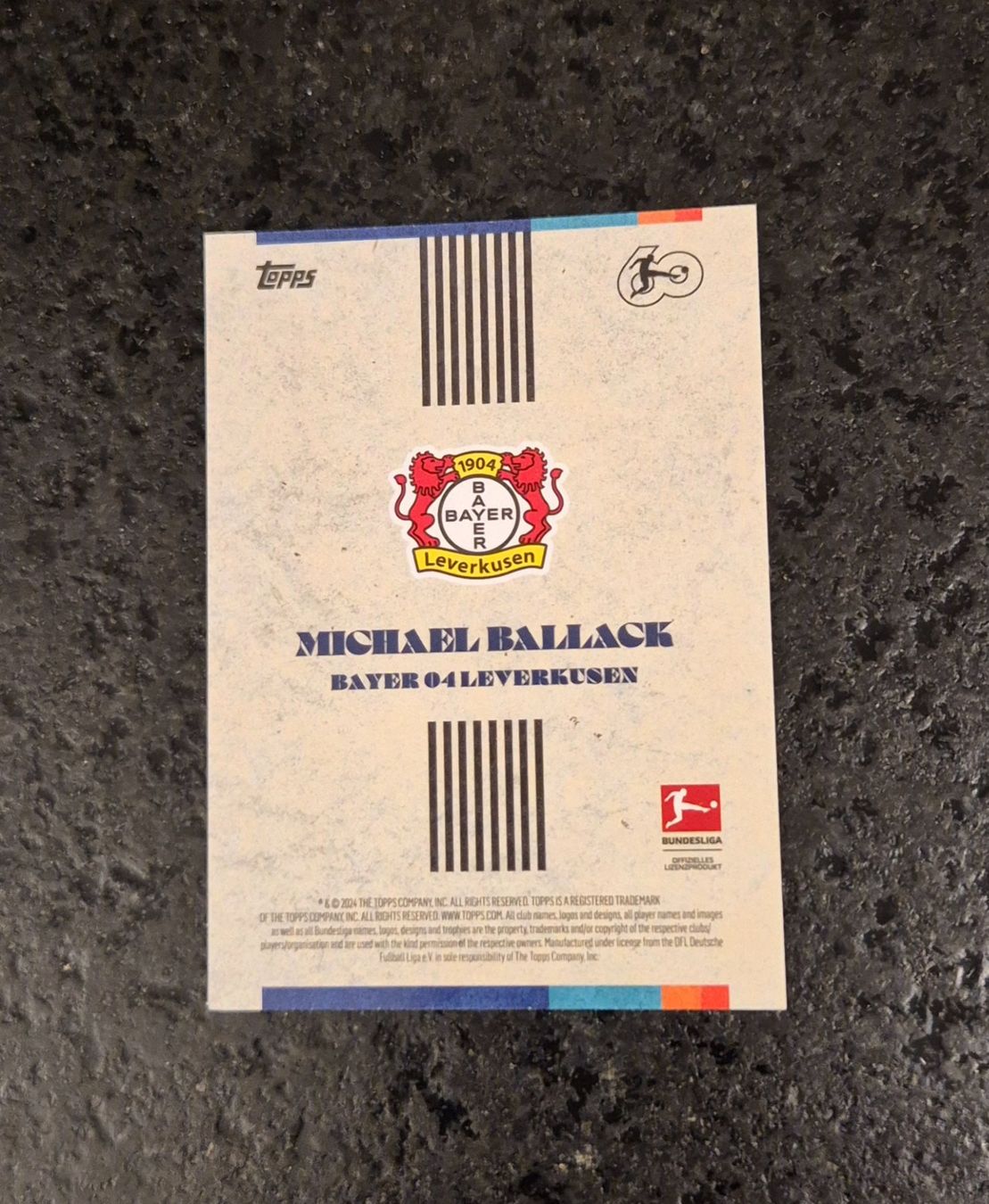 Topps Cartes à collectionner: Michael Ballack - Leverkusen - Topps – Neuf (Voir description) à Burg AG par Danoe 1