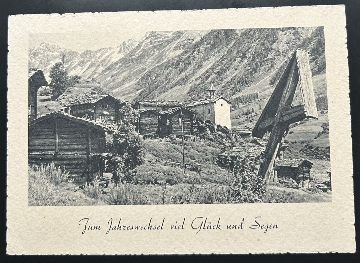 Cartoline postali: Eisten im Lötschental  – Usato da Horw venduto da Tellbub