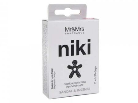 Mr&Mrs Fragrance niki Autoduft auffüller Sandal & Incense
