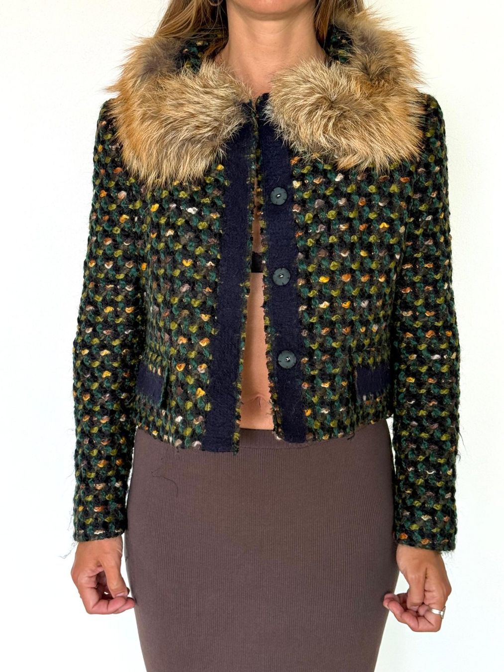 Prada Giacche: Prada Jacke mit Echtpelz - 40 – Usato da Zürich venduto da dan_el7 2