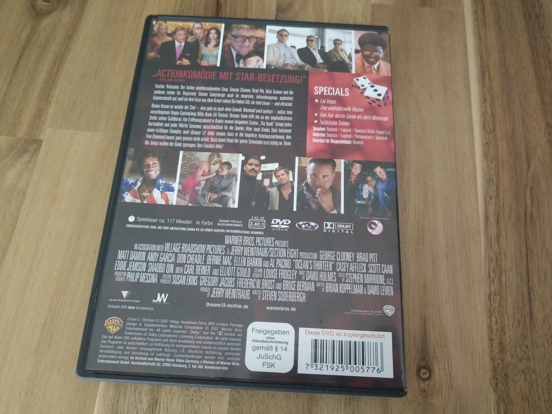 Tous les DVDs: Ocean's 13 – D'occasion à Olten par prusik02 2