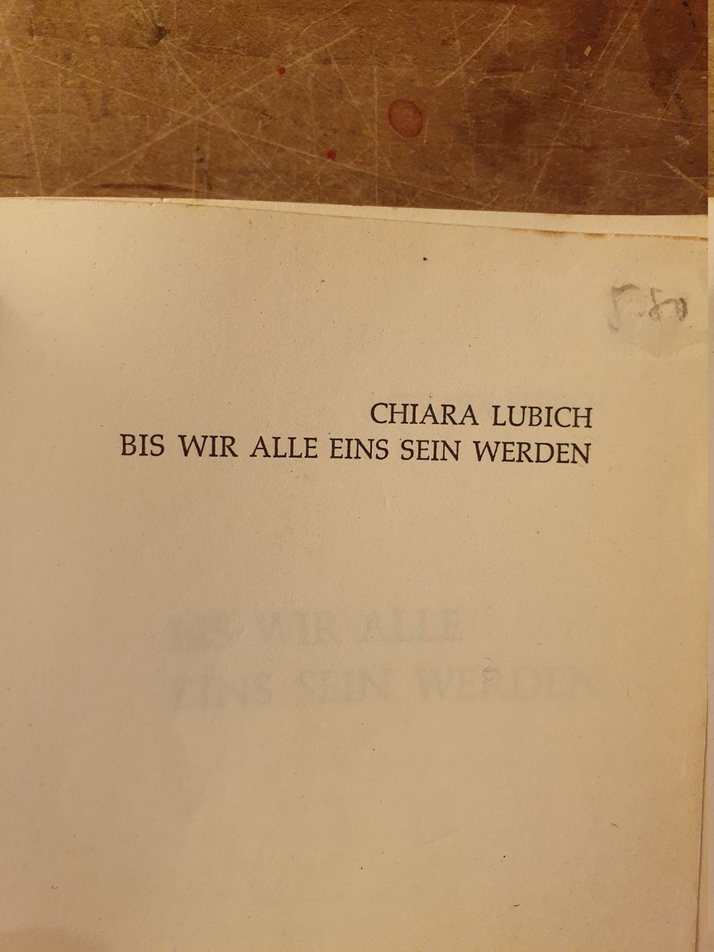 Libri: Bis wir alle eins werden - Chiara Lubich – Usato da Zürich venduto da loosebone 1