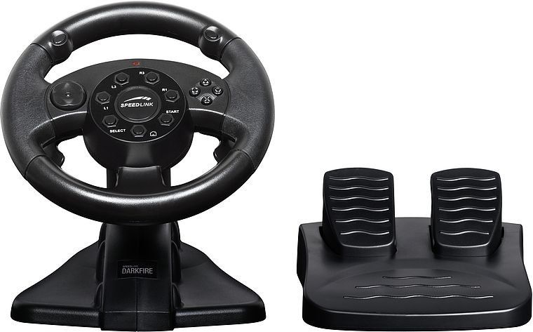 Controller: PC, PS2, PS3 - Speedlink Darkfire Racing Wheel + Pedals – Gebraucht aus Schwerzenbach von Rcbb84 1
