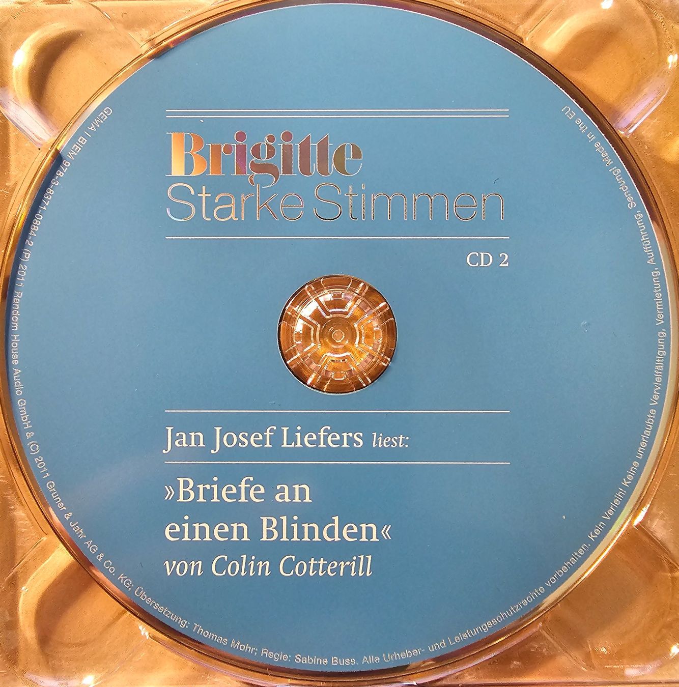 Audiolibri: Brigitte Starke Stimmen - Briefe an einen Blinden – Usato da Wahlen b. Laufen venduto da Cg10 2