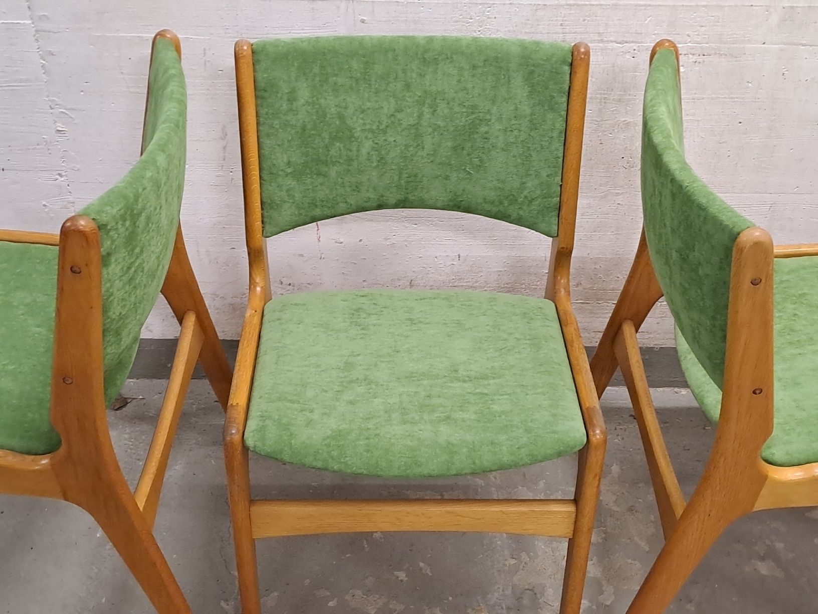 Sedie: 8 chaises danoises vintage design E. Buch 1960 – Usato da Le Grand-Saconnex venduto da danmarin 7