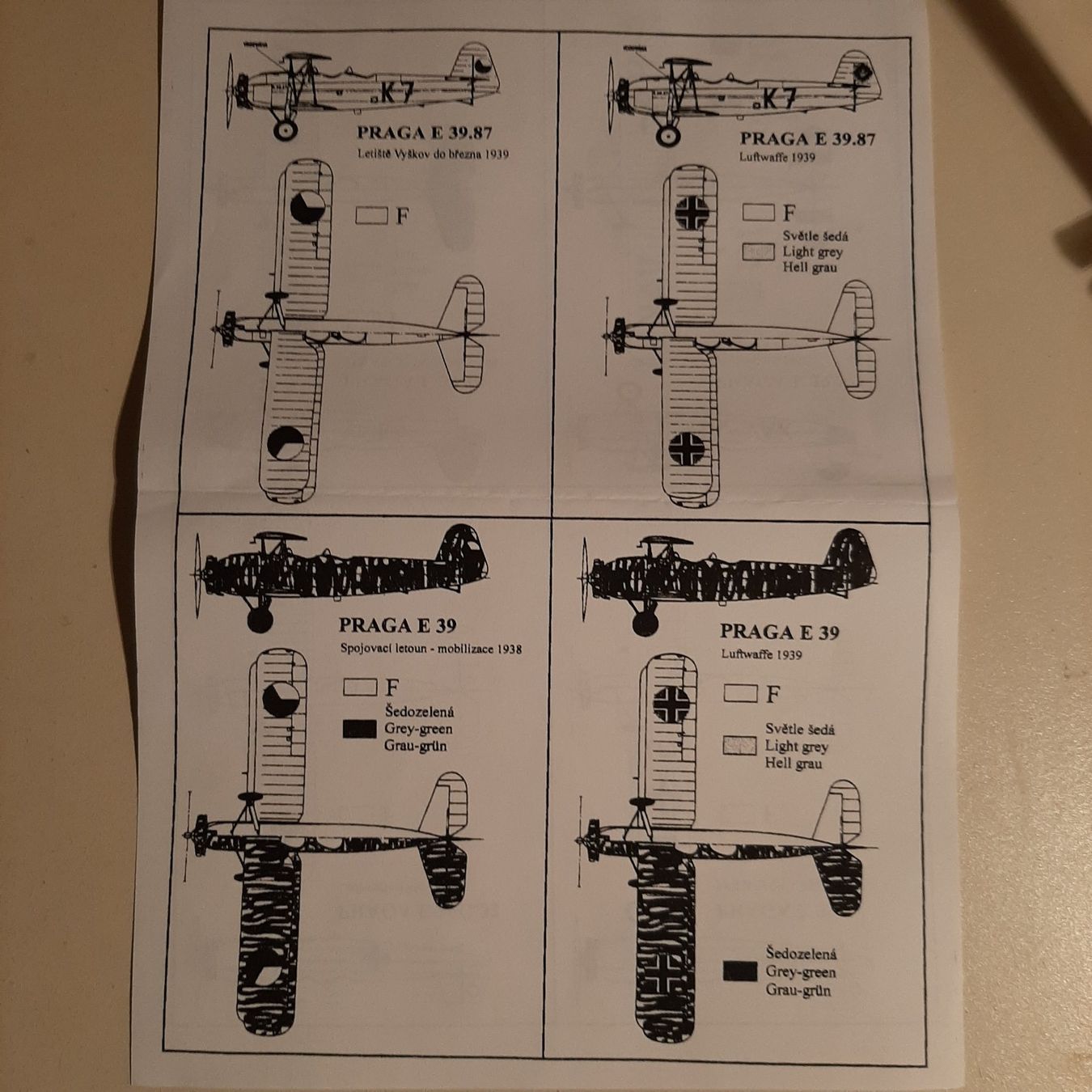 Kit di modellismo & Modellini statici: 380a ... Praga F. 39.37 ... RS 9202 – Nuovo (secondo la descrizione) da Bonstetten venduto da Benibanny59 1