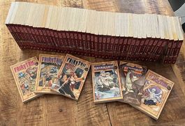 Fairy Tail Manga Sammlung 1-63 (Achtung 15 Stück fehlen)