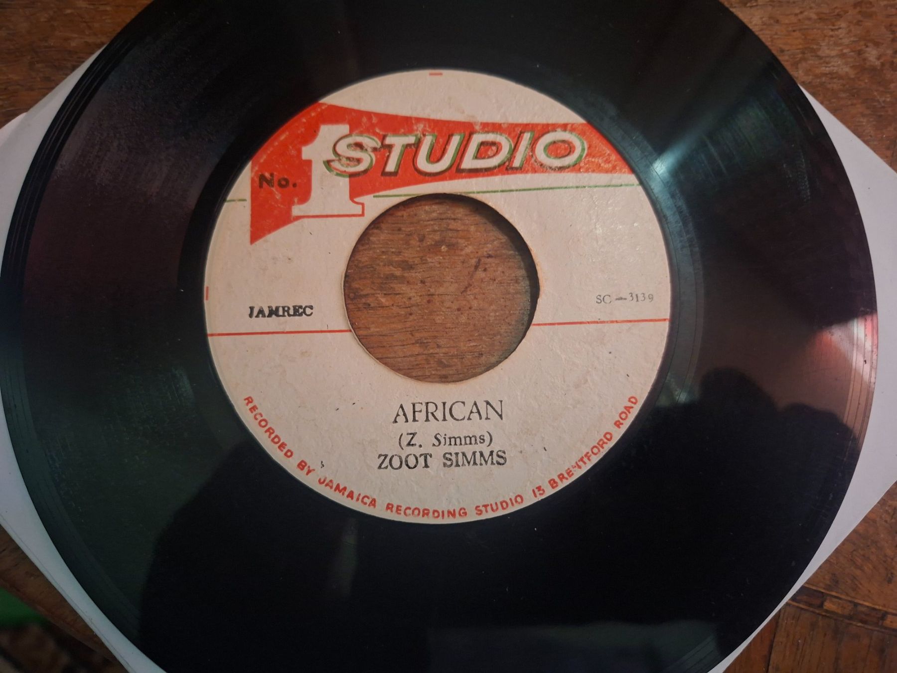 Schallplatten: Rare Reggae 7" - Zoot Simms - African – Gebraucht aus Bernex von Wannabehasbeen01