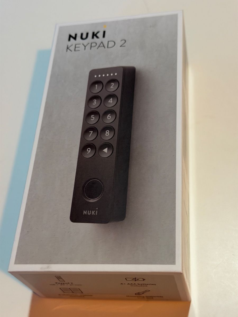 Nuki Fernbedienungen: Nuki Keypad 2 - Top Zustand! Einfache Montage für Smart Home – Neu (gemäss Beschreibung) aus Stäfa von El_duca