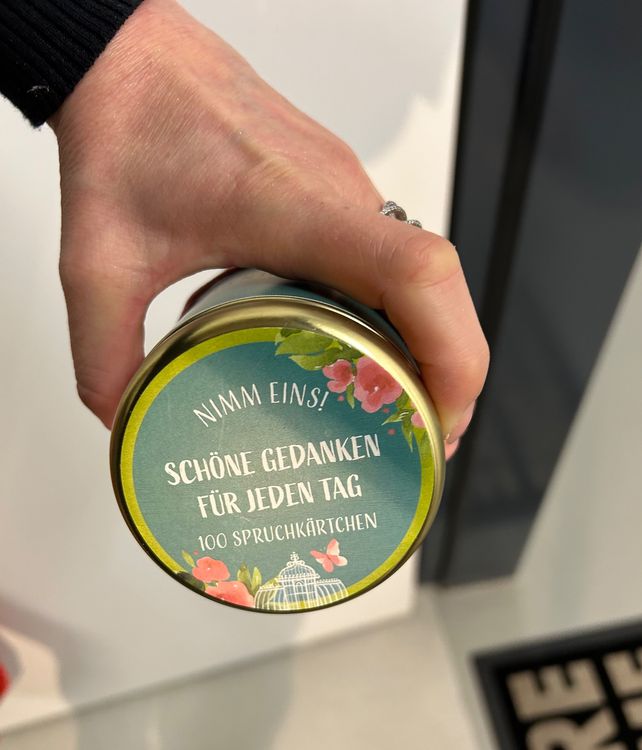Spruchkärtchen Geschenkbox Kaufen auf Ricardo