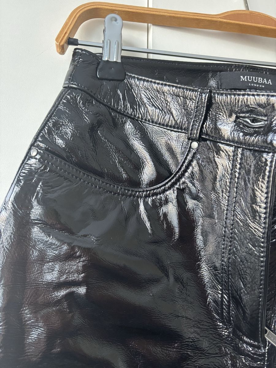 Pantaloni: MUUBAA patent-leather trousers – Nuovo e nell'imballaggio originale da Aarau venduto da banzinho 8