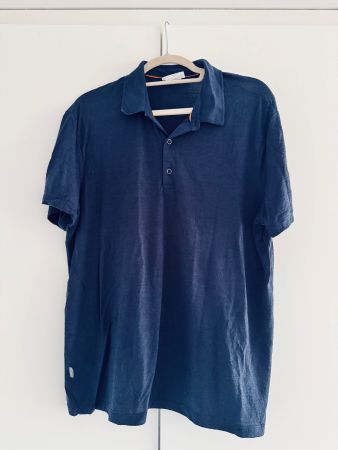 ICEBREAKER Merino Polo Shirt Blau Grösse L