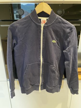 Sweat zippé Lacoste Live bleu marine taille XS