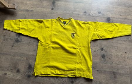Ferrari Pullover Gelb, Grösse XXL, Rarität!