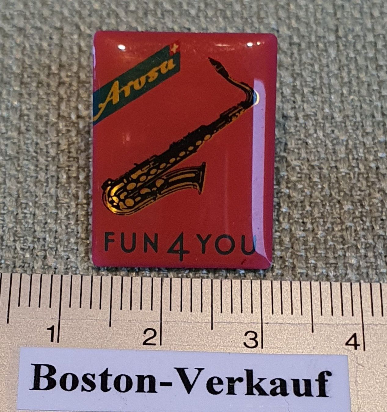 Plaketten & Abzeichen: A182 - Pin   Arosa - FUN 4 YOU JAZZ – Gebraucht aus Reinach BL von Boston-Verkauf 1