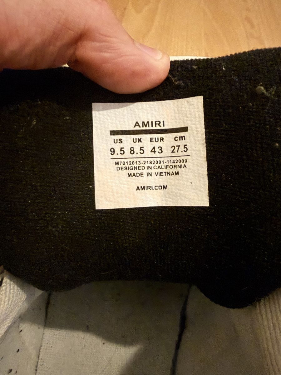 Amiri Herrenschuhe: Amiri Sneaker – Gebraucht aus Bern von ene_gw8m 6