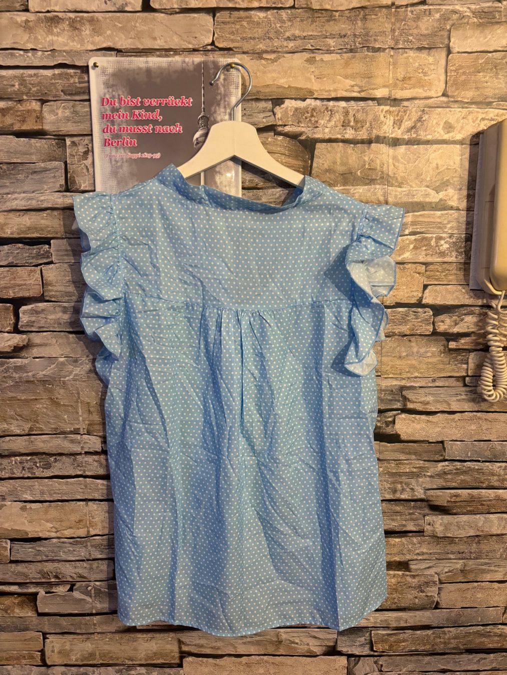 Camicette: Bluse hellblau volant Gr.S – Usato da Wettingen venduto da Hasta80 1