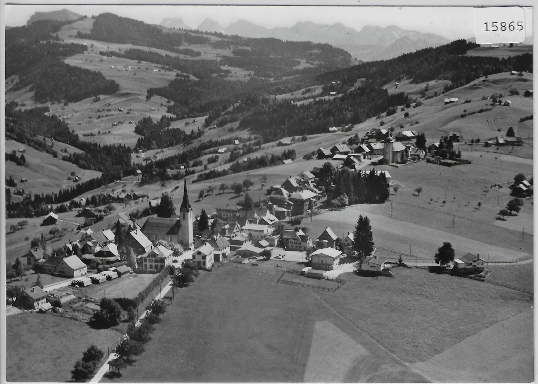 Ansichtskarten: Flugaufnahme Kurort Hemberg SG – Antik aus Ettingen von Kartenplanet