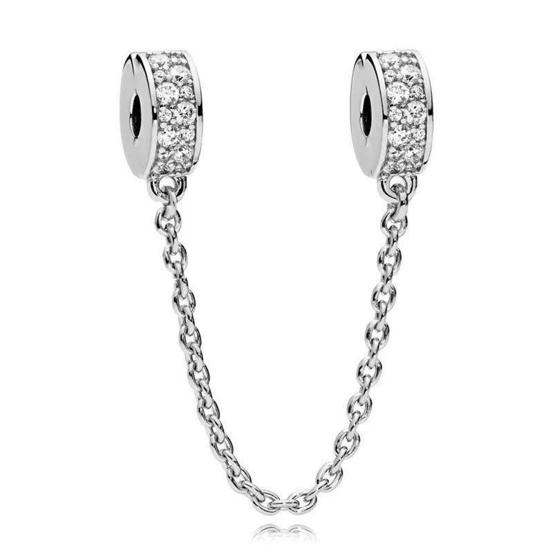 Ciondoli: Sicherheitskette zu PANDORA Silber Charm – Nuovo (secondo la descrizione) da Kriens venduto da haasdotcom