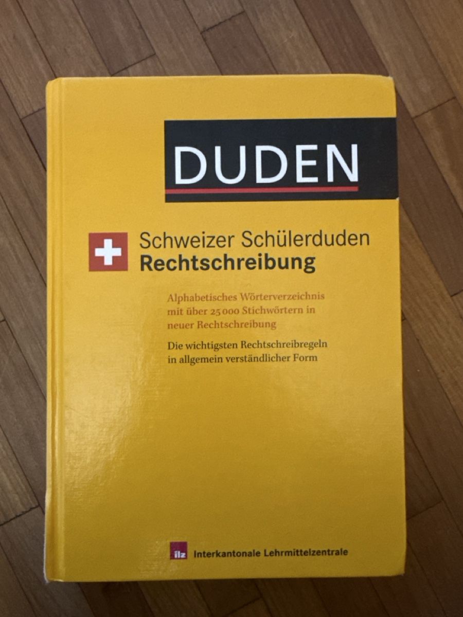 Livres: Schweizer Schülerduden Rechtschreibung – D'occasion à Otelfingen par bsc01