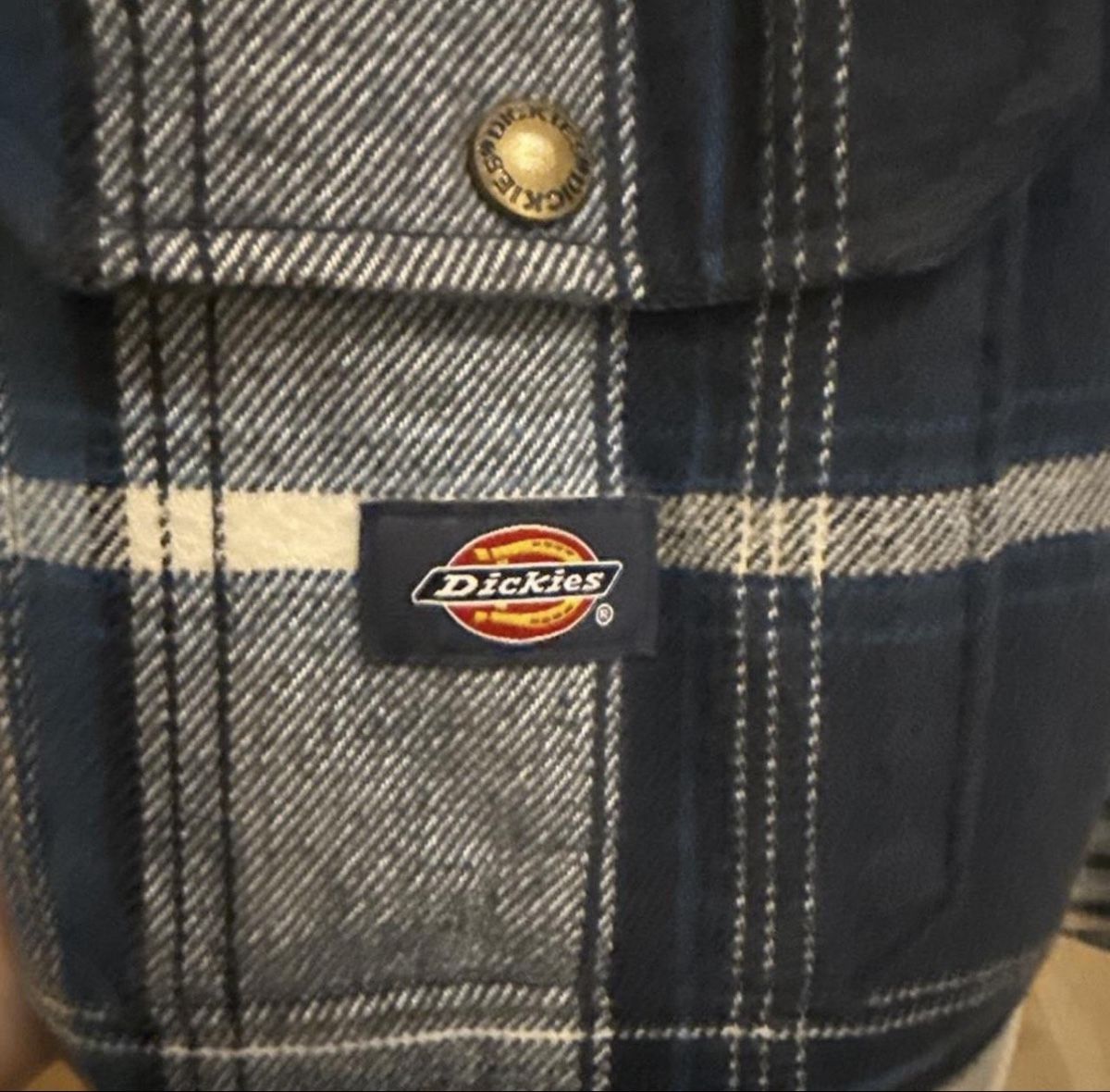 Dickies Vestes: Dickies Flanellhemd Übergangsjacke  – D'occasion à Triesenberg par elfchen96 1