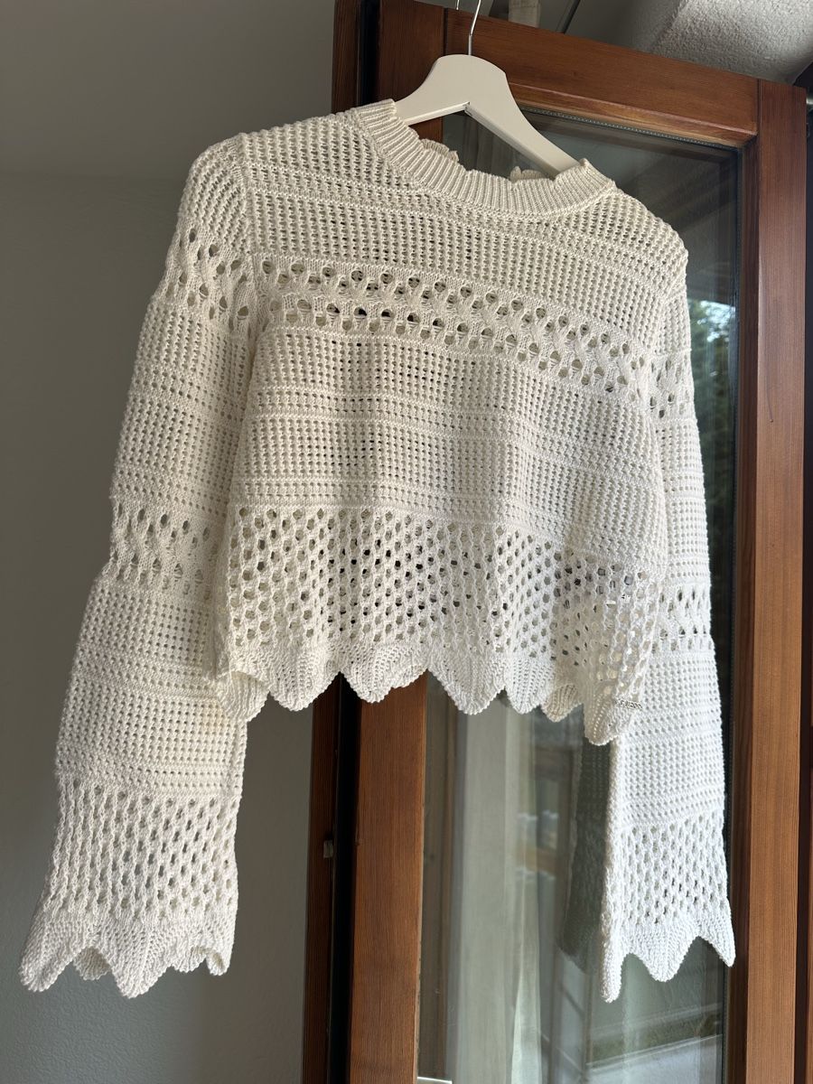 Guess Maglioni & Felpe: Guess Strickpullover, Gr. M, creme, Neu – Nuovo (secondo la descrizione) da Zürich venduto da san_828b