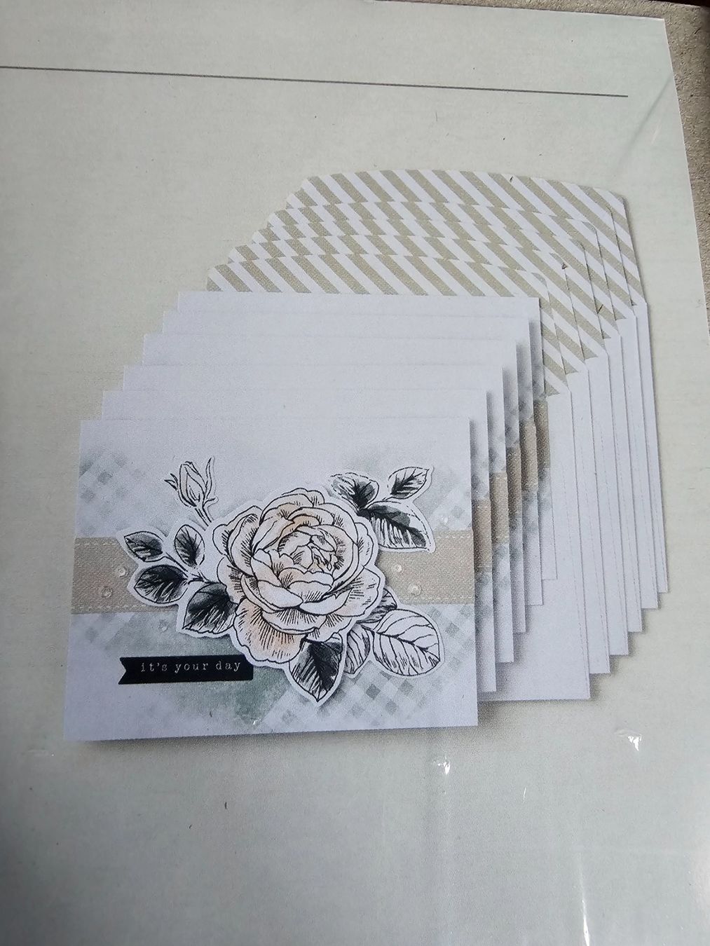 Stampin' up! Kit bricolage: Stampin' up! Set: Geburtstagsplaner mit Karten – Nuovo e nell'imballaggio originale da Wald ZH venduto da Grappe 3