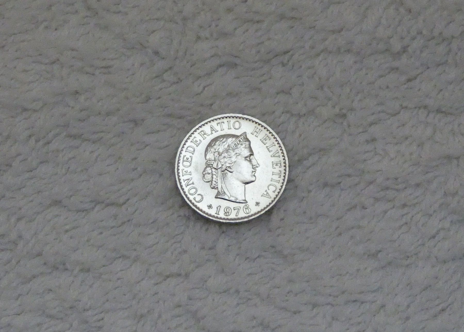 Tutti le monete: 5 centimes/rappen 1976 – Usato da Nyon venduto da Ilmi09