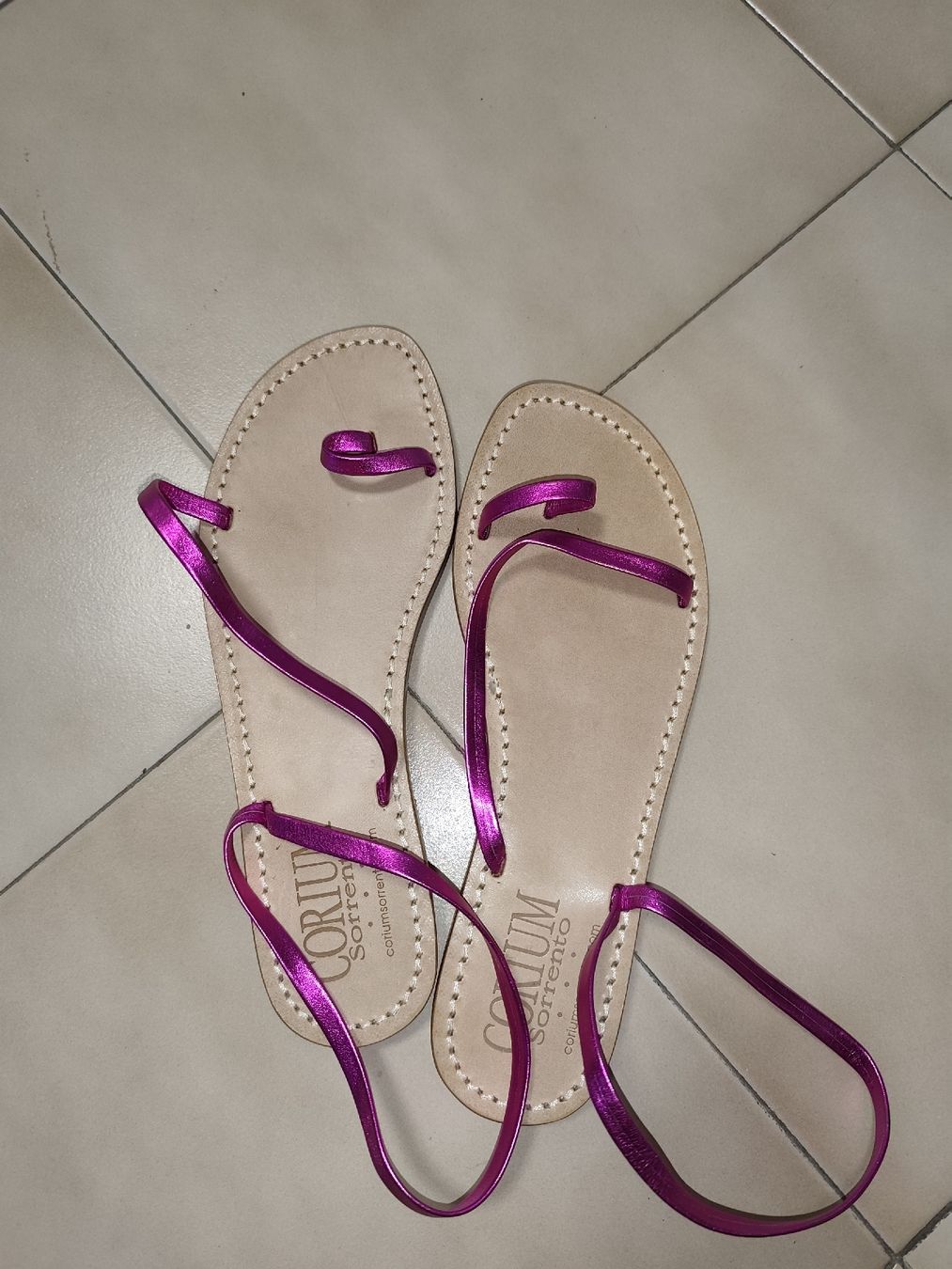 Scarpe da donna: Sandali vera pelle misura 40 – Nuovo (secondo la descrizione) da Coldrerio venduto da ivi_g8gb 2