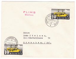 Lettre de Flims BPA A273 pour Grenchen le 12.VII.39