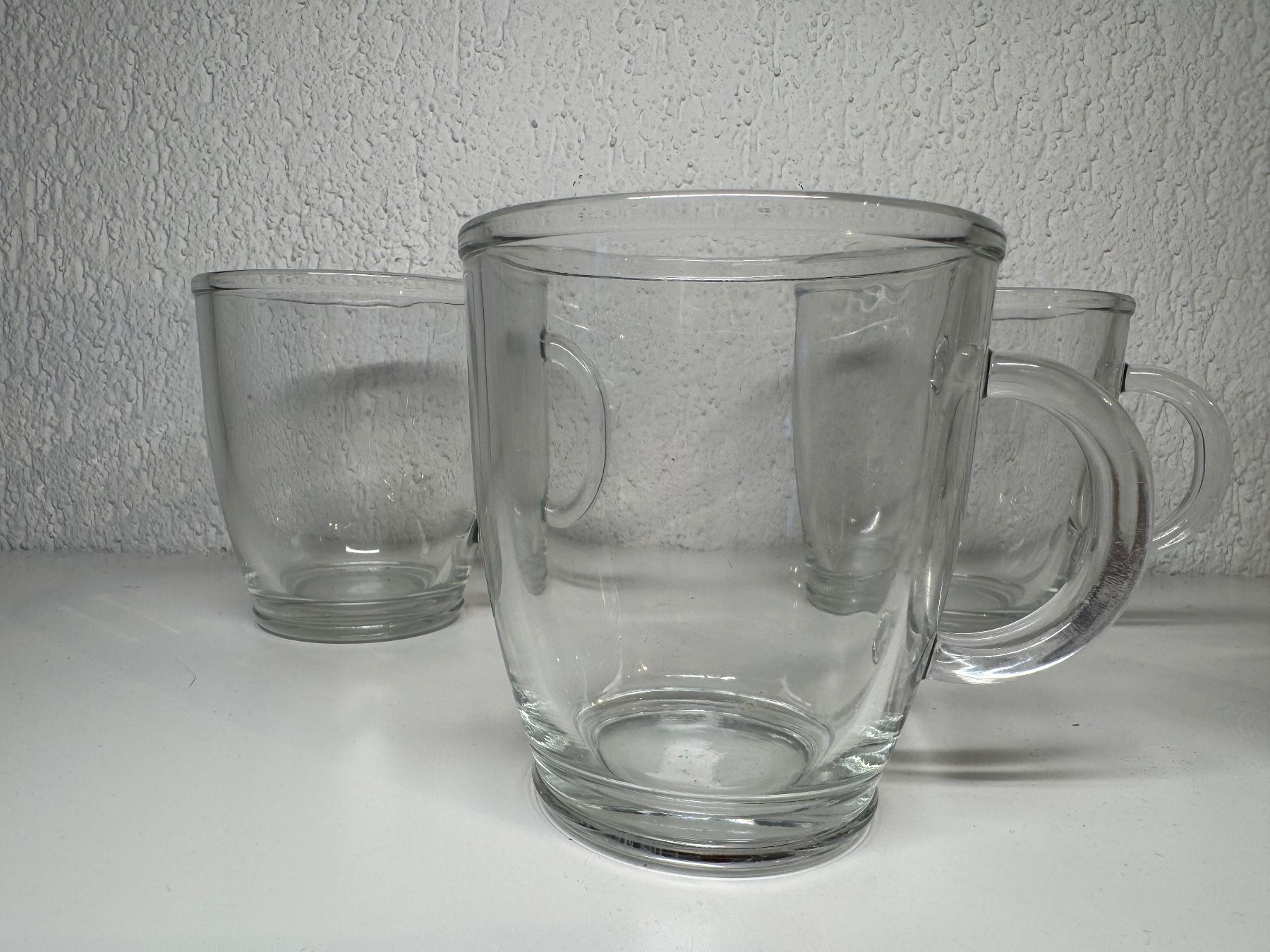 Bicchieri: 5 transparente Teegläser mit Henkel – Usato da Grosswangen venduto da Second_hand_paradise 1