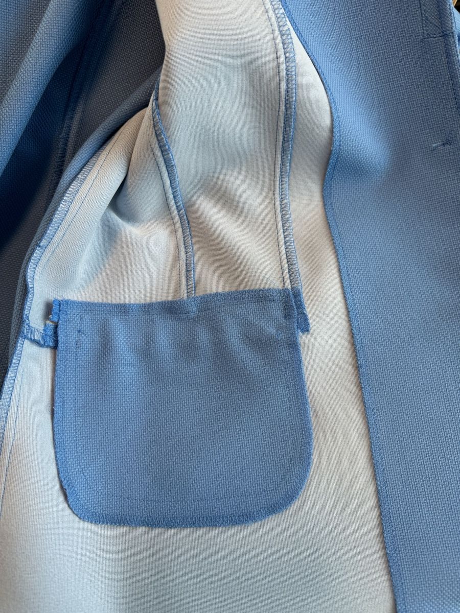 Giacche: AZ Modell Blazer Gr. 44 Blau – Nuovo e nell'imballaggio originale da Huttwil venduto da graesihu 6