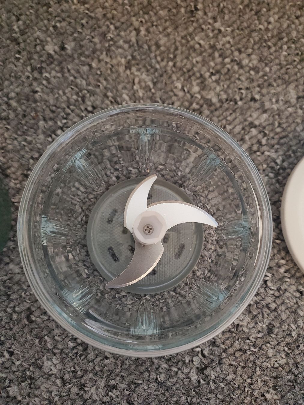 Elettrodomestici da cucina: Elektrischer Mini-Gemüsehacker/Food Processor – Nuovo (secondo la descrizione) da Horgen venduto da jaykems 3