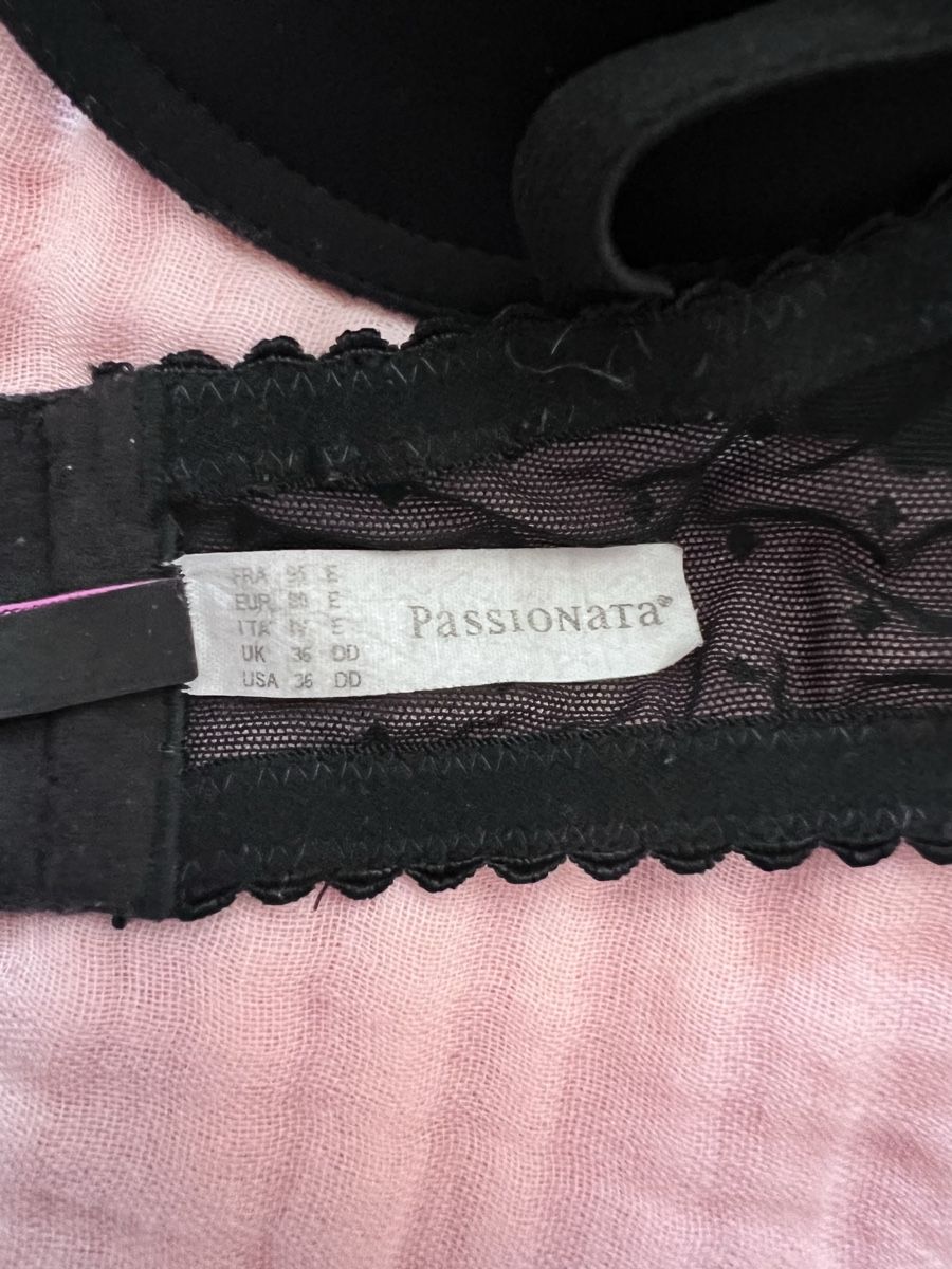 Sonstige Unterwäsche: Damen BH schwarz Grösse 85 E Passionata – Gebraucht aus Unterterzen von syllalex 2