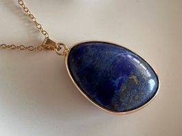 Collier avec pendentif Lapis Lazuli