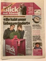 BLICK am Abend letzte Ausgabe 2018 Ex-Miss Schweiz Tamynique