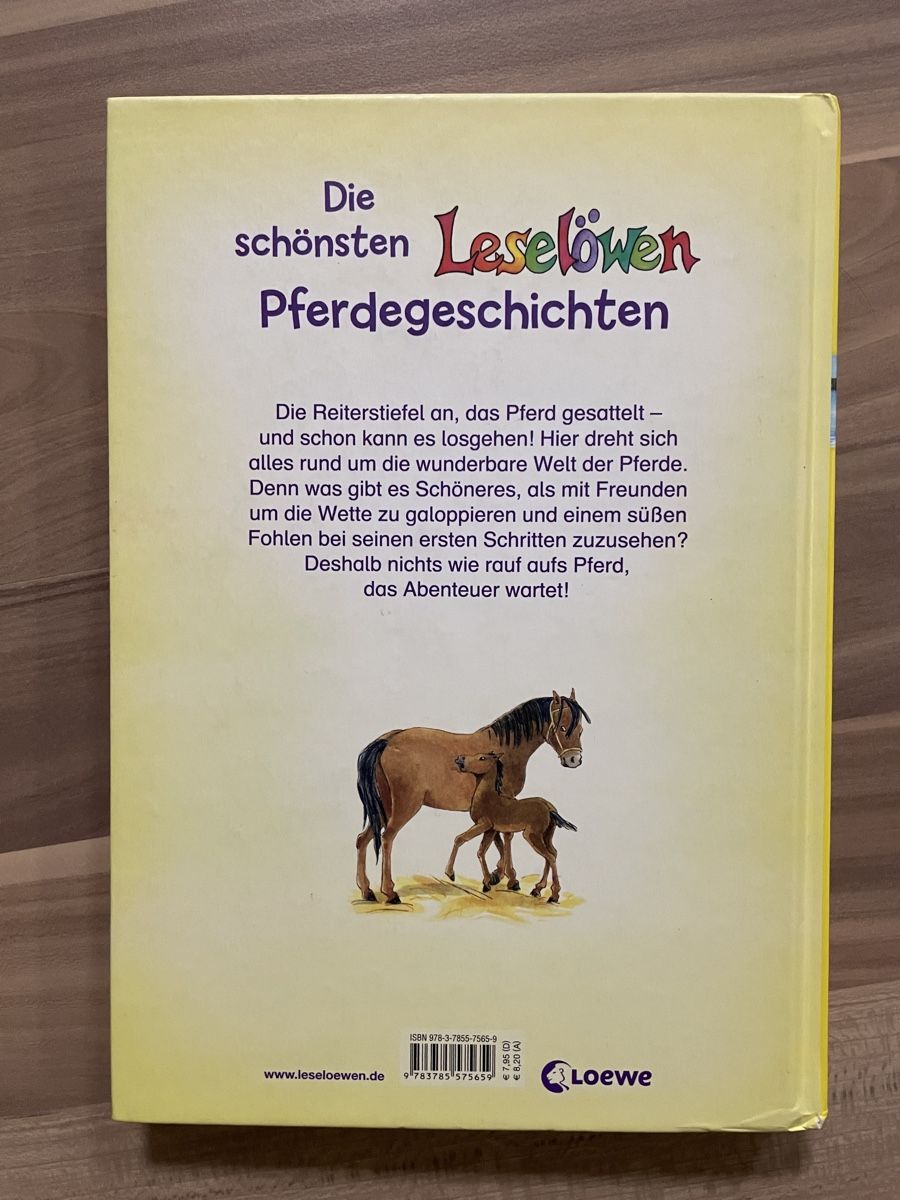 Bücher: Die schönsten Leselöwen Pferdeheschichten – Gebraucht aus Elsau von Lusmus13 1