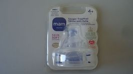MAM Sauger Tropffrei SkinSoft 4 plus Monate NEU orig. Verpa