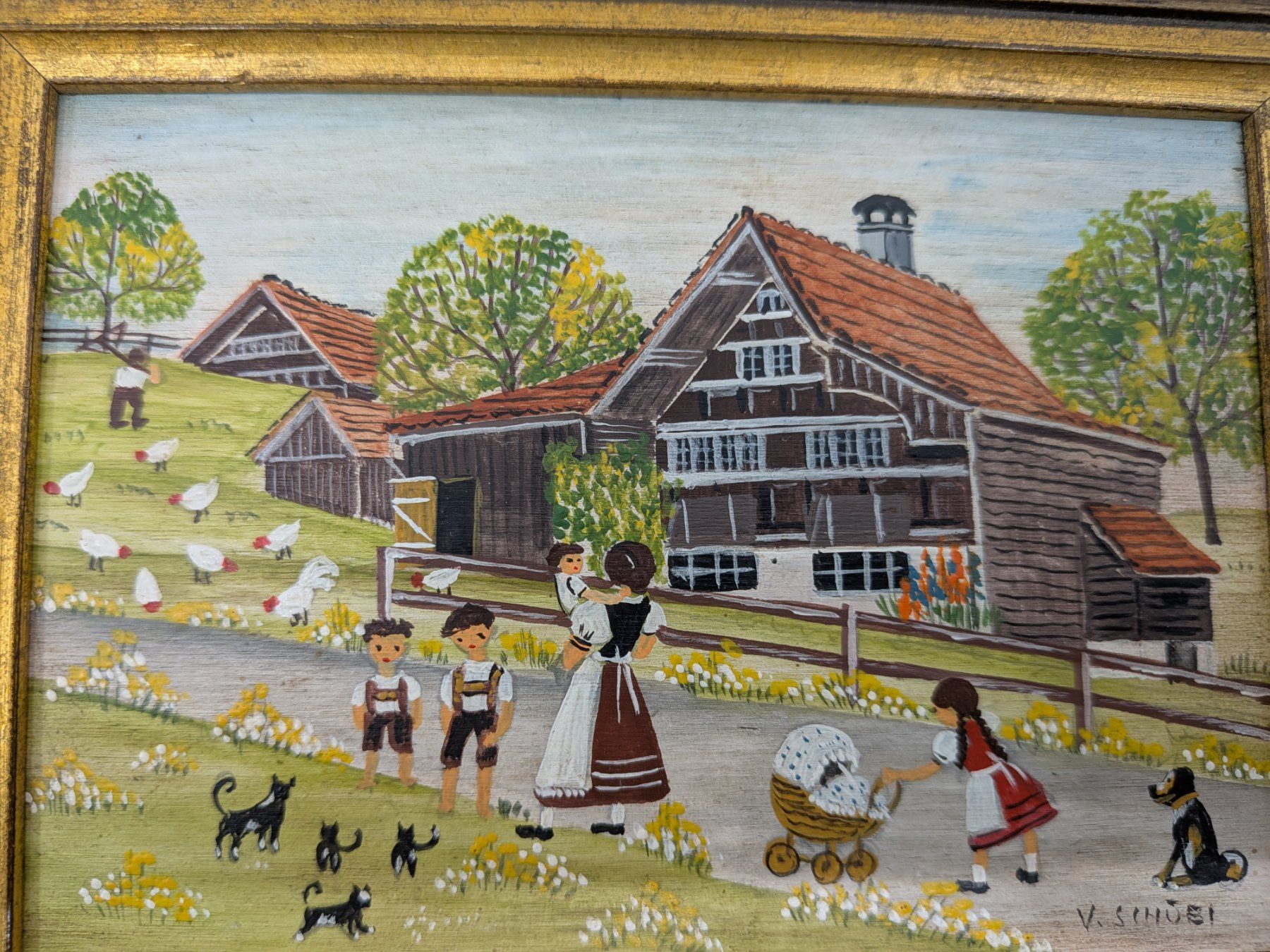 Tableaux: Gemälde Naivmalerei Vera Schöbi – D'occasion à Emmen par magelan 1