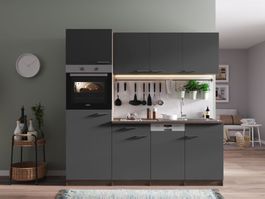 305 Küchenzeile Singleküche 205cm E/Y/G - Küche Einbauküche