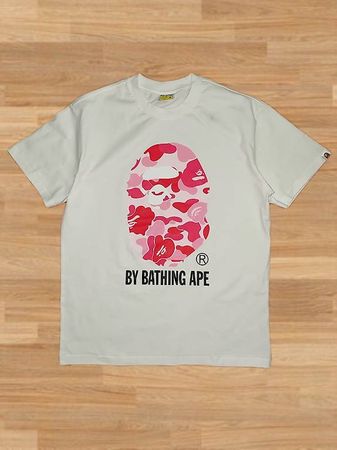 Bape T Shirts rosa