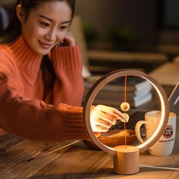 Lampade: Heng Balance Lampe rund Holz hell – Nuovo e nell'imballaggio originale da Diepoldsau venduto da preisparadies-ch 6