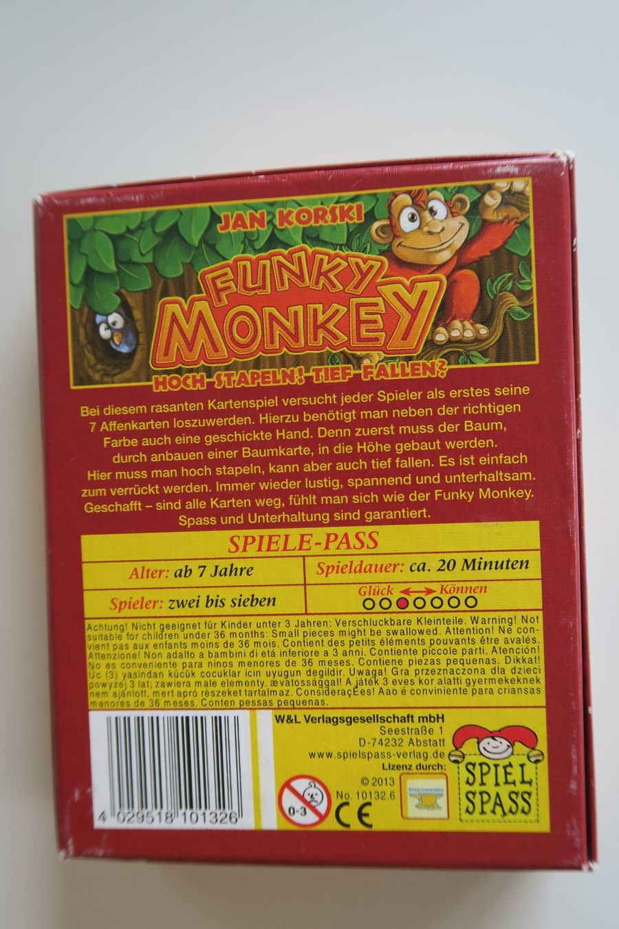 Spiele: Funky Monky – Gebraucht aus Benken ZH von Stgf 3