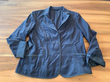 MARCONA leichter schöner Blazer grau Grössse 38