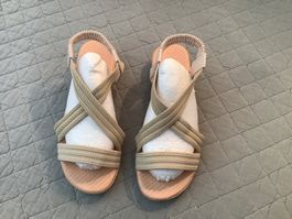 beige sandalen, gr.36