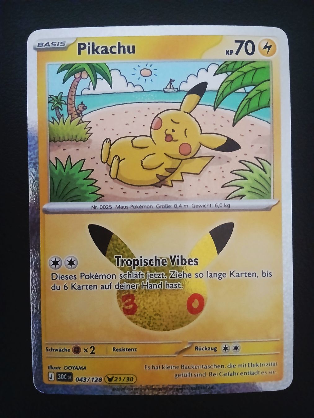 Pokémon Sammelbilder & Trading cards: Pikachu Pokémon 30th Celebration German – Neu (gemäss Beschreibung) aus Regensdorf von Baba_Basar 3