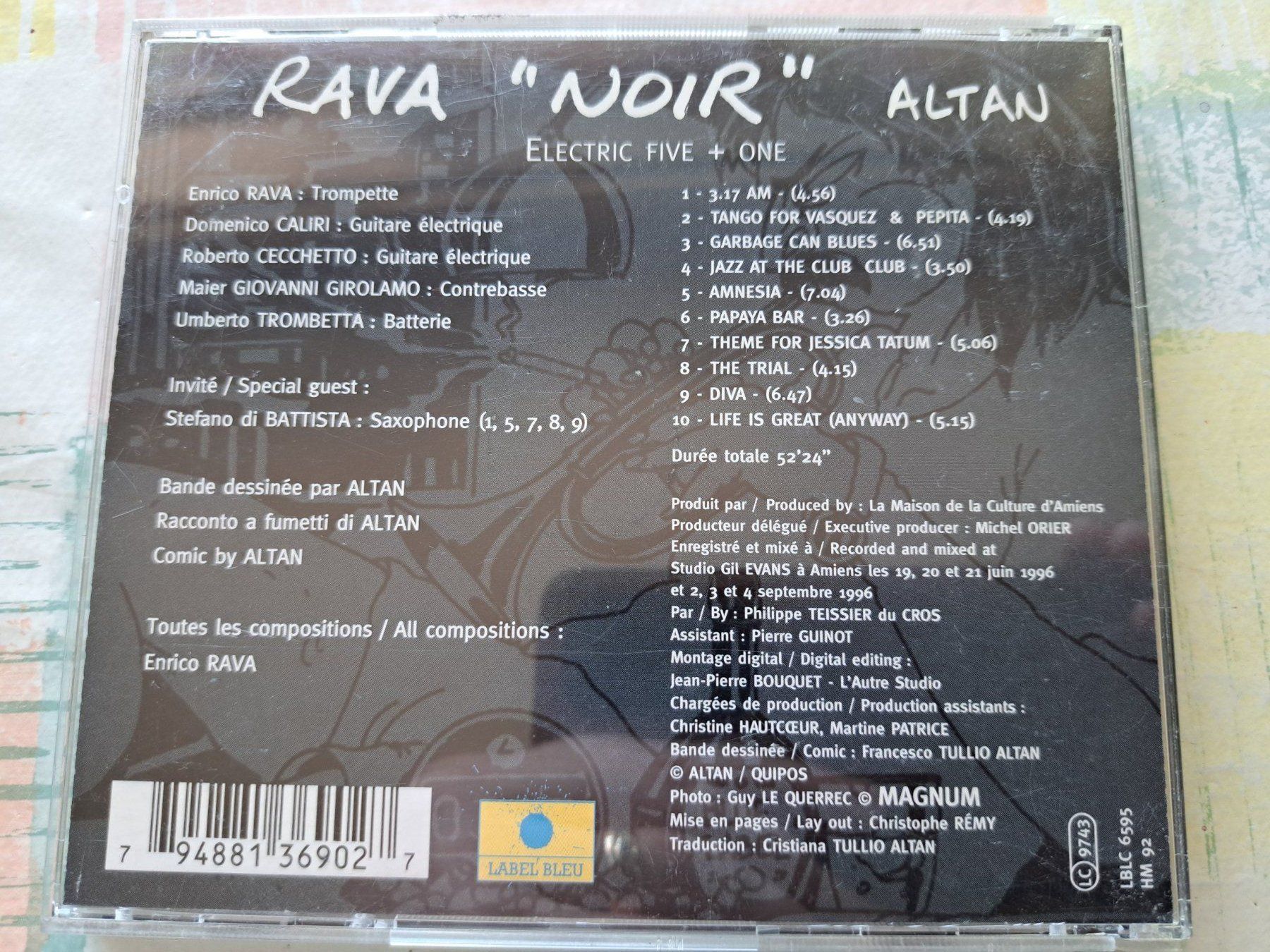 CDs: Cd Rava Noir - Altan - Jazz – Gebraucht aus Pully von bro_n52j 1