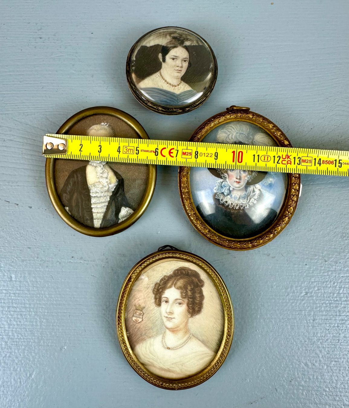 Gemälde: ANTIKE PORTRAIT MINIATUREN #24 – Gebraucht aus Zürich von NIKI777 9