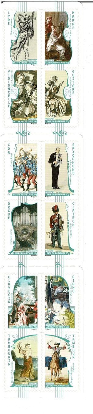 Tutti i francobolli: La musique des timbres  Heftchen ** – Nuovo (secondo la descrizione) da Lausanne venduto da Whorvath